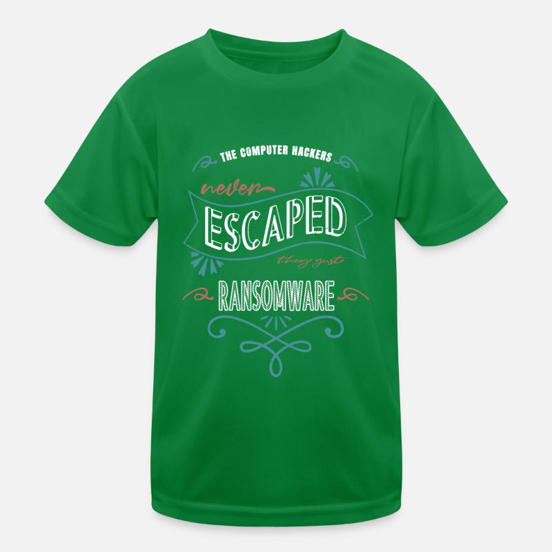 cool fun hacker computer birthday awesome ethical Kinder Funktions-T-Shirt