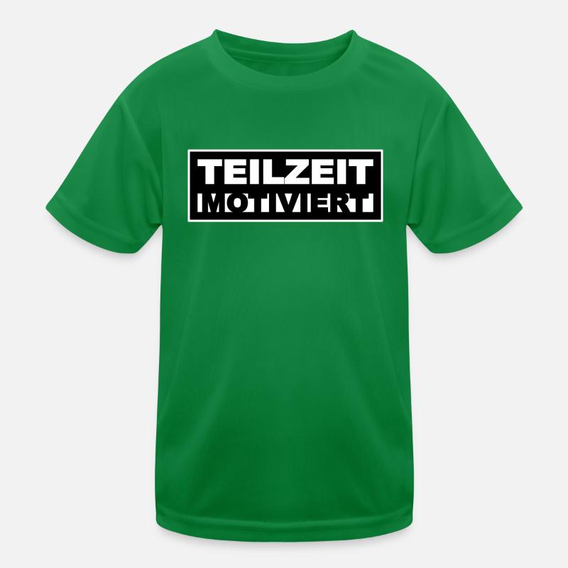 Motivation Kinder Funktions-T-Shirt