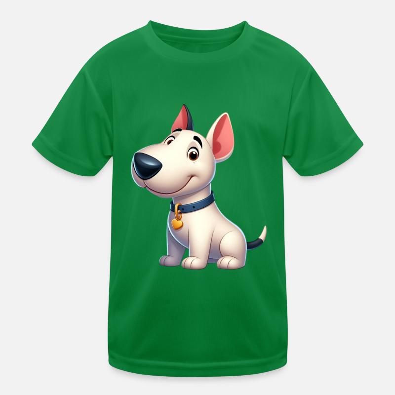 Bull Terrier 5 Kids Functional T-Shirt