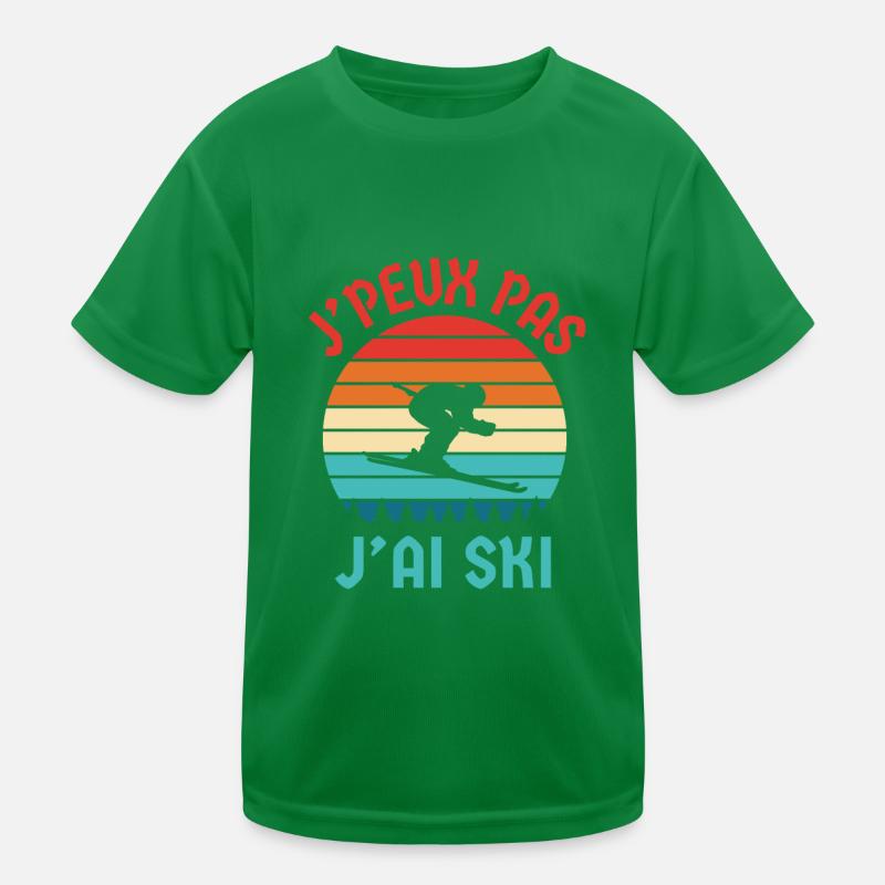 Je peux pas j ai ski T-shirt sport Enfant