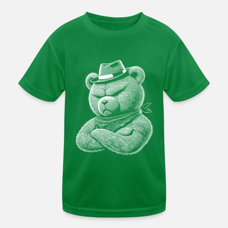 Teddy bear Kids Functional T-Shirt
