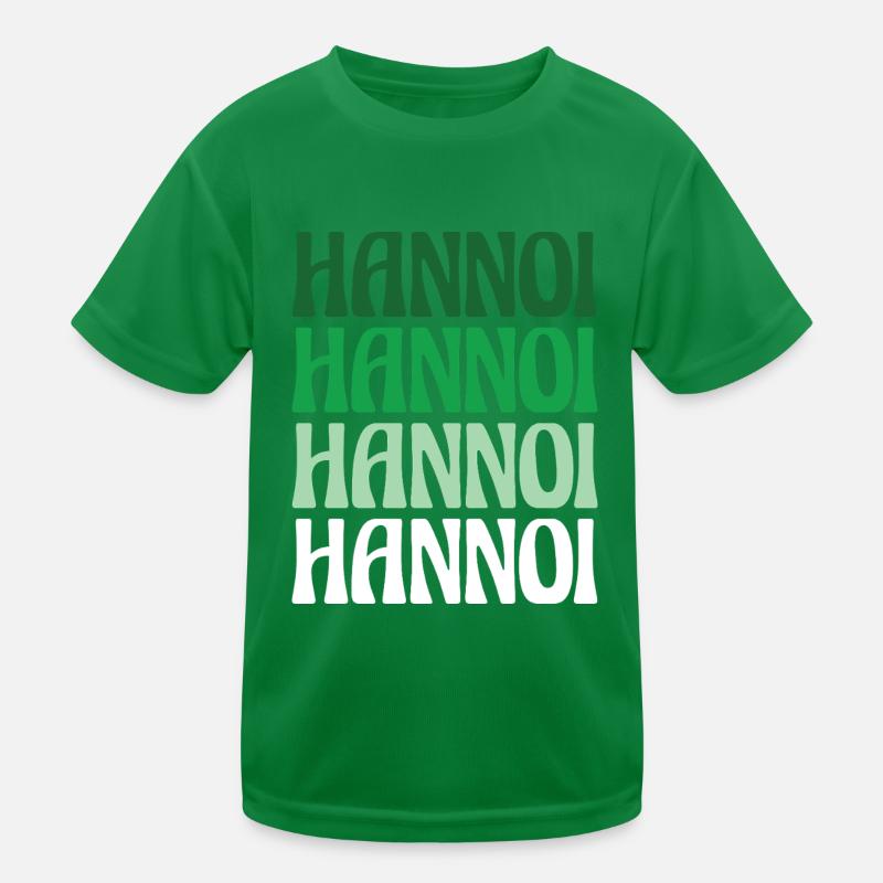 Hannoi Hanover Dialect Gift Kids Functional T-Shirt