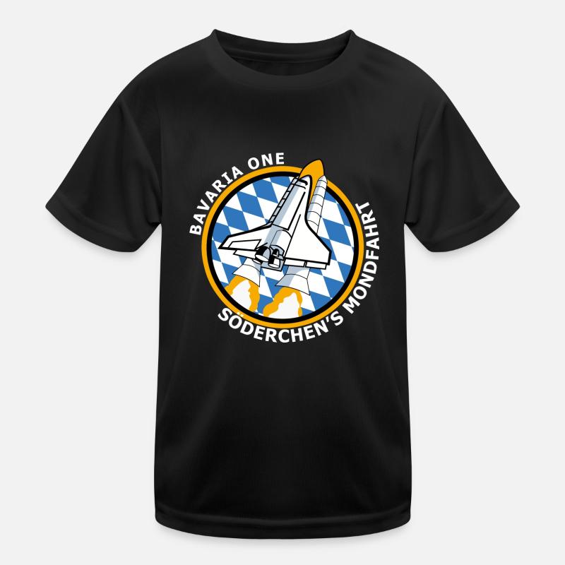 Bavaria One - Söderchen's Mondfahrt! Kinder Funktions-T-Shirt