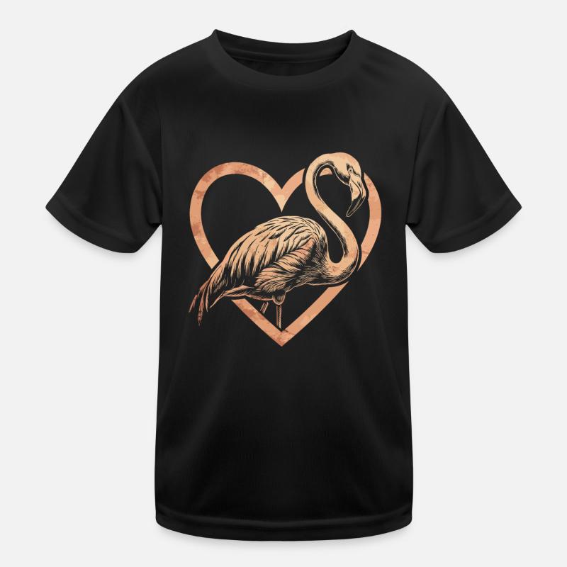 Flamingo Kids Functional T-Shirt
