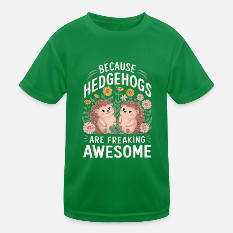 Hedgehog Kids Functional T-Shirt