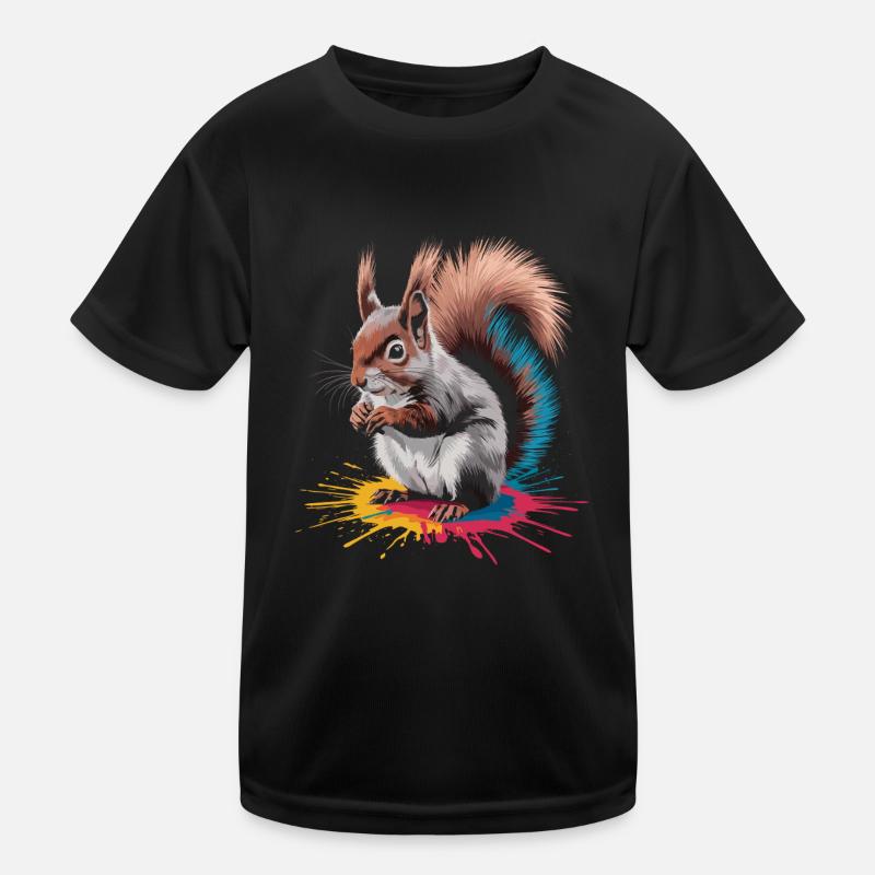 Squirrel Kids Functional T-Shirt