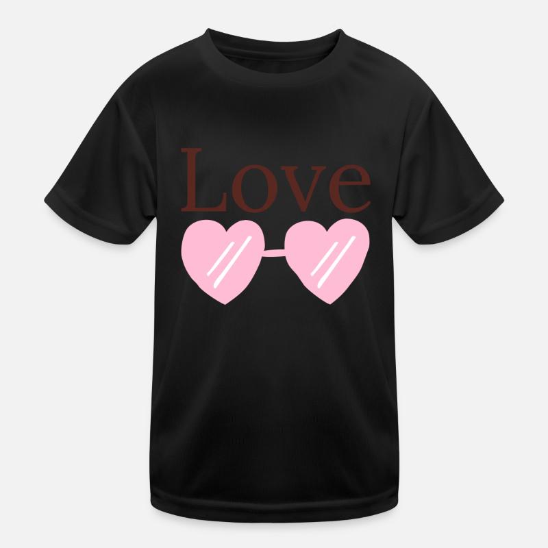 Liebe Kinder Funktions-T-Shirt