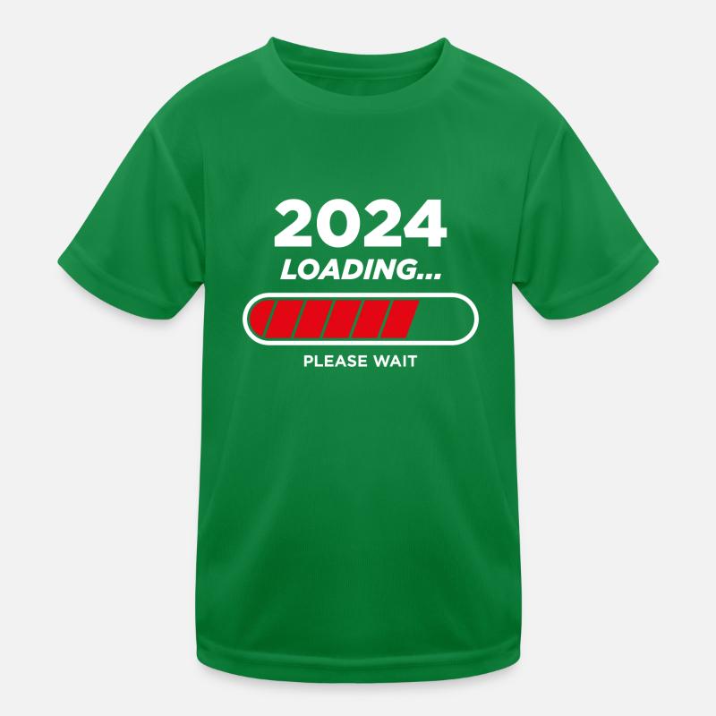 2024 Wird geladen Kinder Funktions-T-Shirt