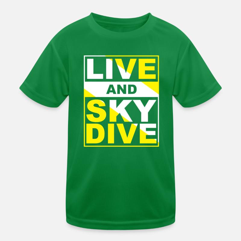 Parachutisme en direct T-shirt sport Enfant