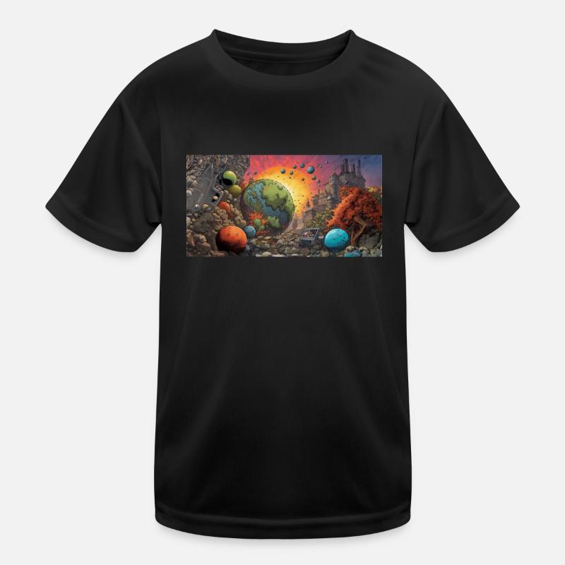 Science-fiction apocalyptique T-shirt sport Enfant