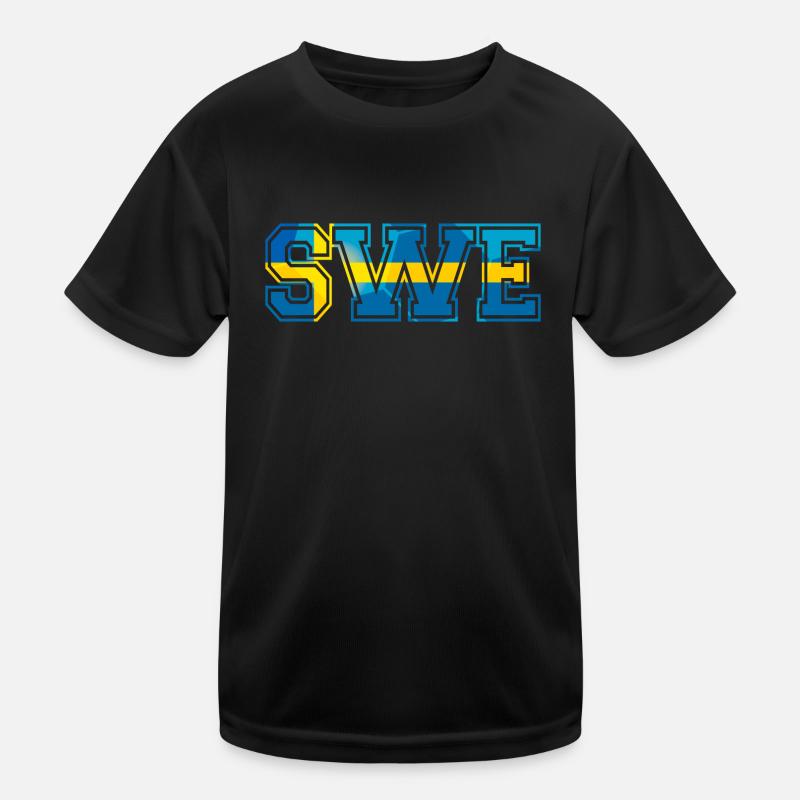 SWE Suède T-shirt sport Enfant