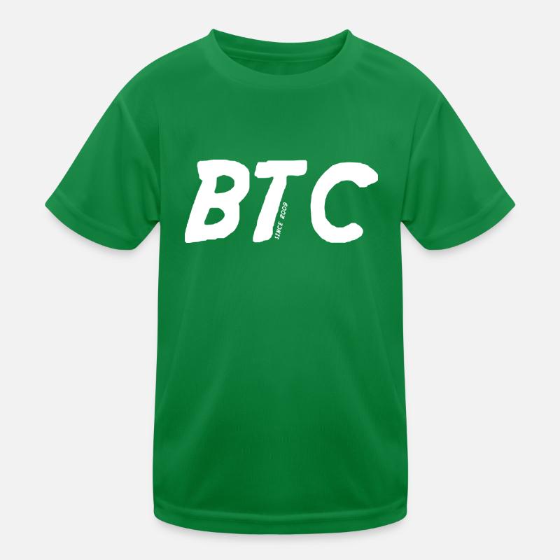 Bitcoin BTC Kinder Funktions-T-Shirt