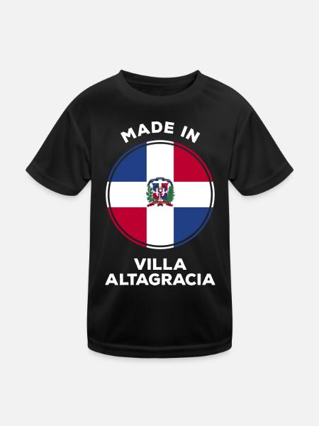 Puerto Rico | Puerto Ricaner Flagge Geschenkideen - Kinder Funktions-T-Shirt - Schwarz - Vorne