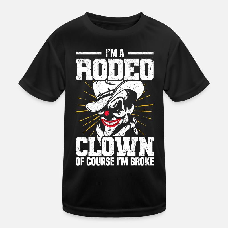 Rodeo Kinder Funktions-T-Shirt