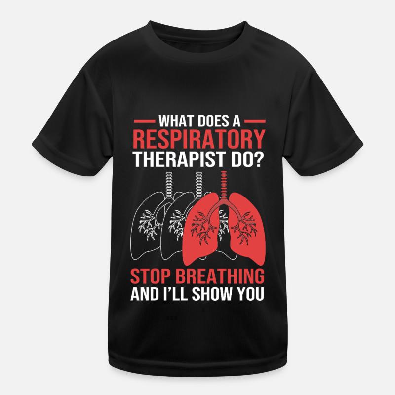 breathing breathing oxygen Kids Functional T-Shirt