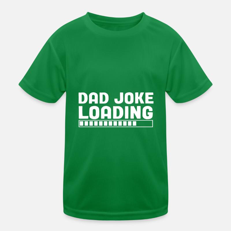Papa Witz loading Sei Papas Shirt Geschenkidee Kinder Funktions-T-Shirt