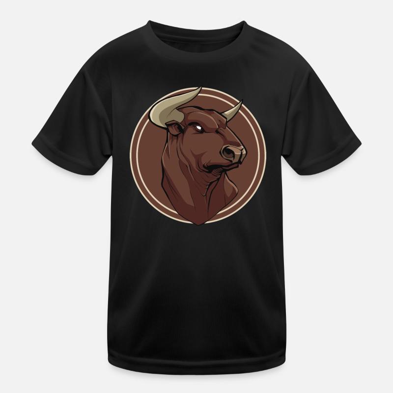 Bull Kids Functional T-Shirt