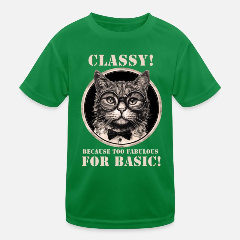 Cat Kids Functional T-Shirt