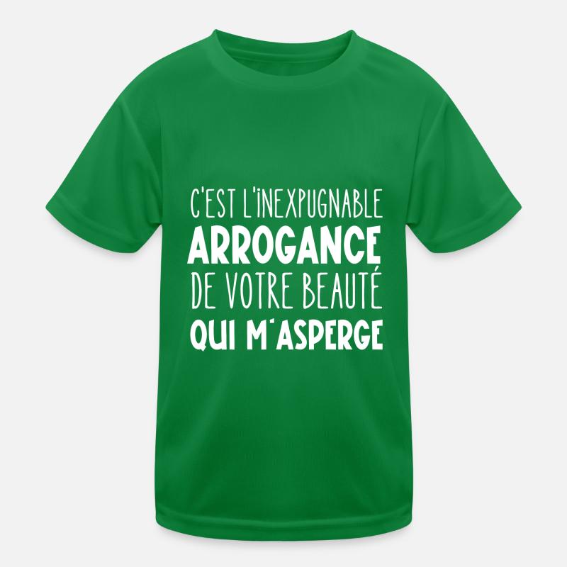inexpugnable arrogance T-shirt sport Enfant