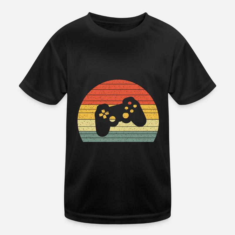 Controller Vintage Retro Kinder Funktions-T-Shirt