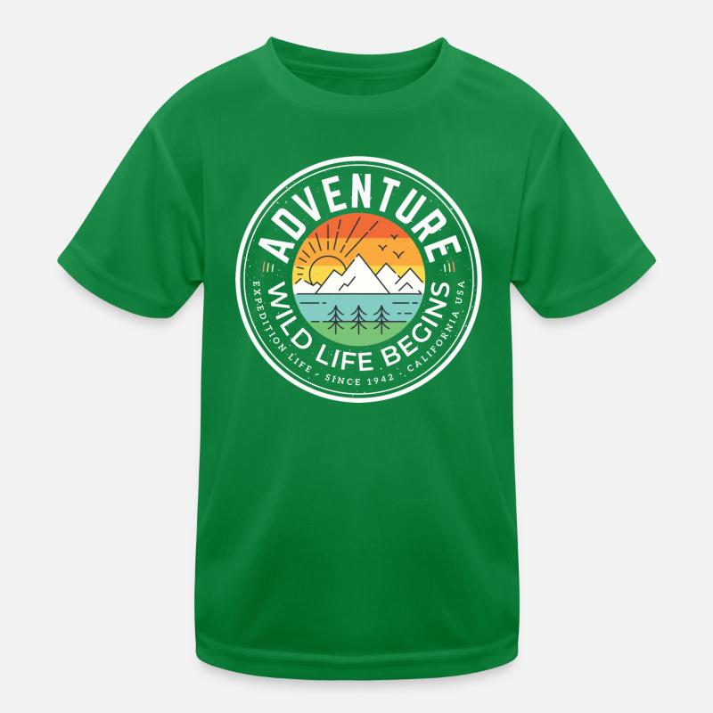 aventure T-shirt sport Enfant