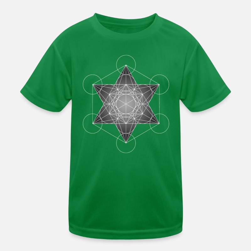 Holy Geometric Graphic Kids Functional T-Shirt