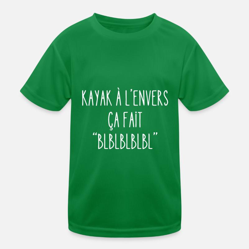 kayak à l'envers T-shirt sport Enfant