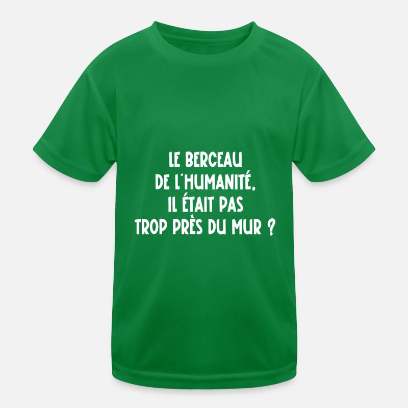 le berceau de l'humanité T-shirt sport Enfant