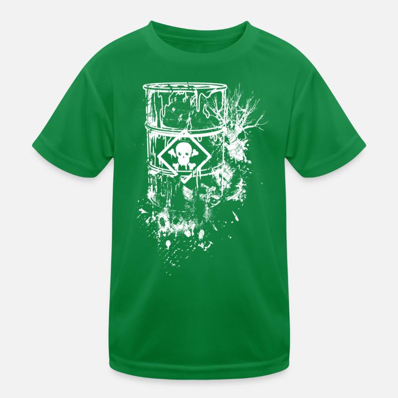 Giftmüll Kinder Funktions-T-Shirt