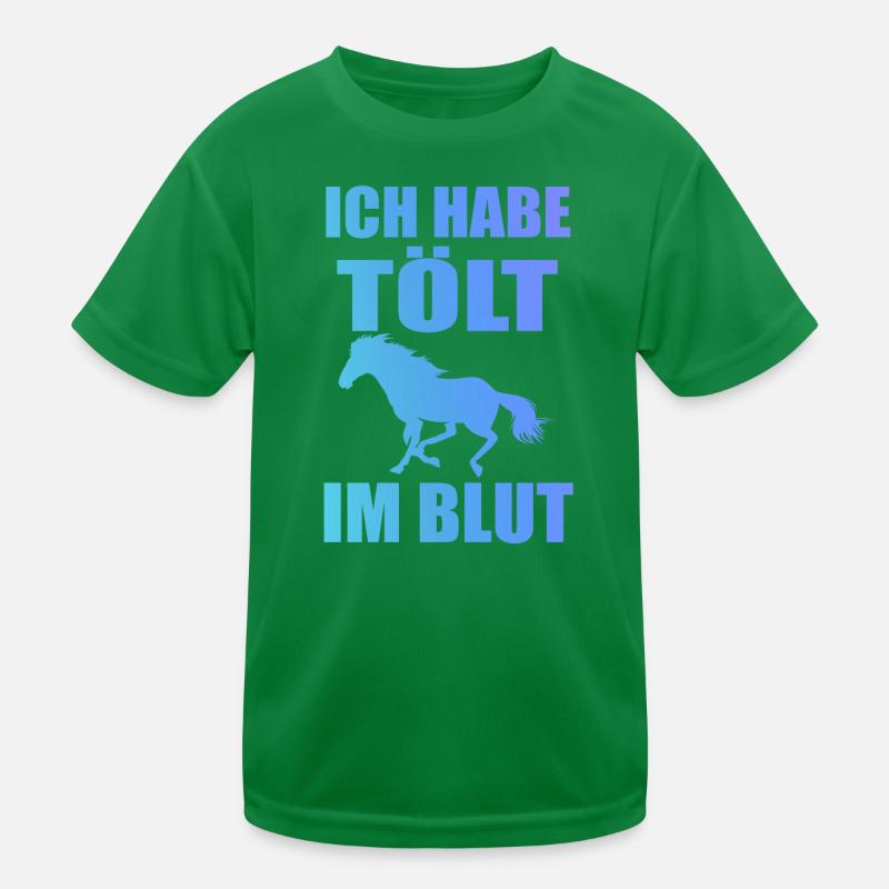 Isländer Islandpferd Islandpferde Geschenk T-shirt sport Enfant