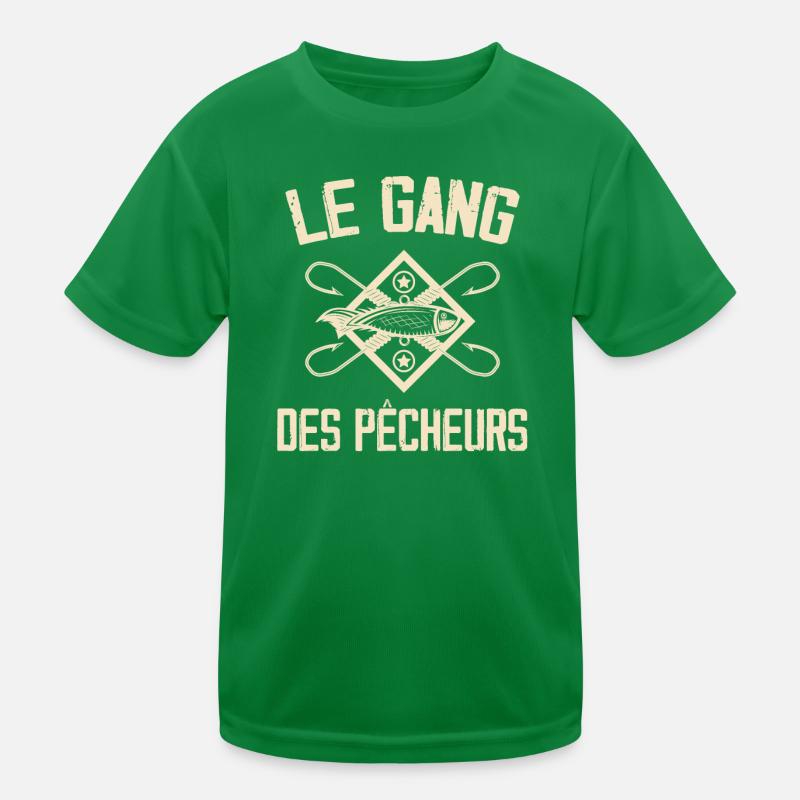Pêche, Pêcheur, Canne à pêche T-shirt sport Enfant