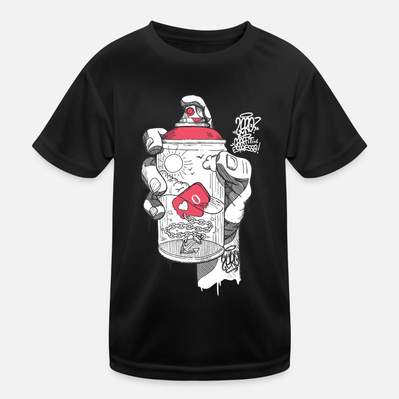 hand spray ZERO Kinder Funktions-T-Shirt