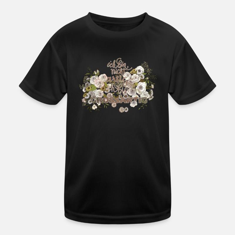 ich bin nicht artig Kinder Funktions-T-Shirt