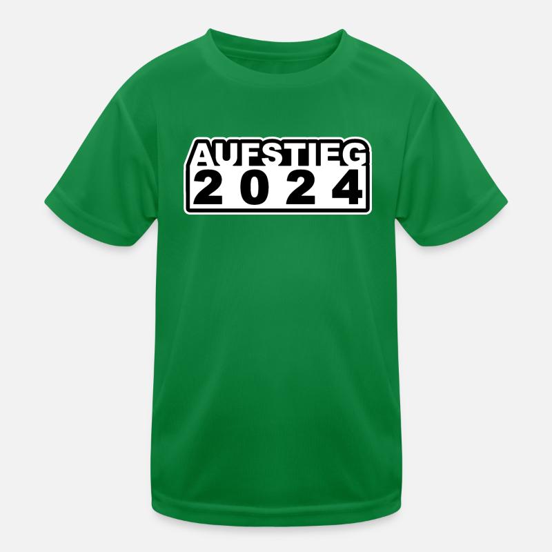 Aufstieg 2024 Kinder Funktions-T-Shirt