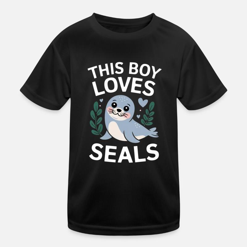 Sceau d’étanchéité pour garçons T-shirt sport Enfant