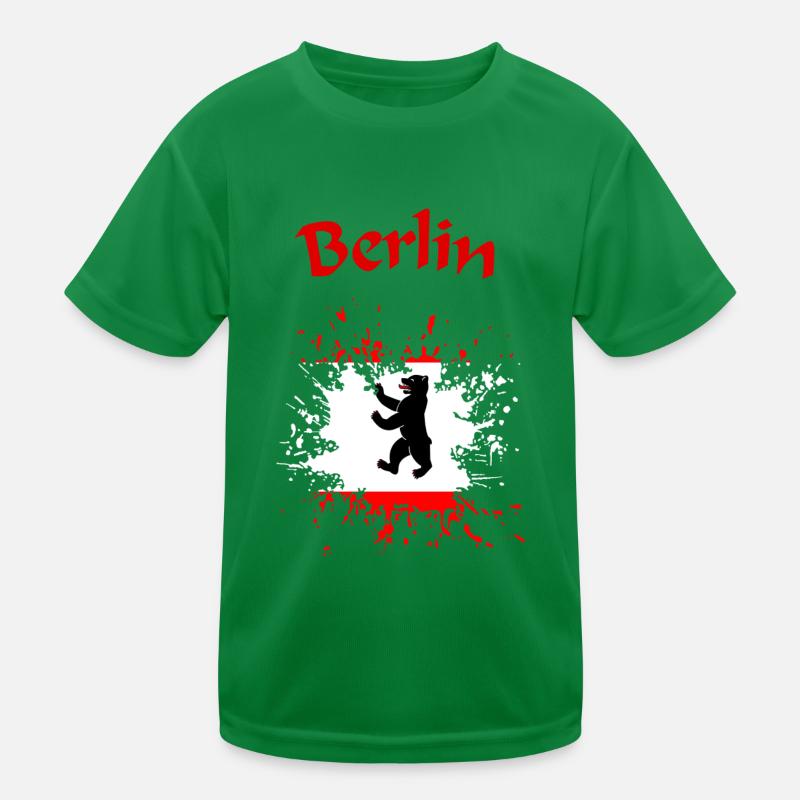 Berlin Kinder Funktions-T-Shirt