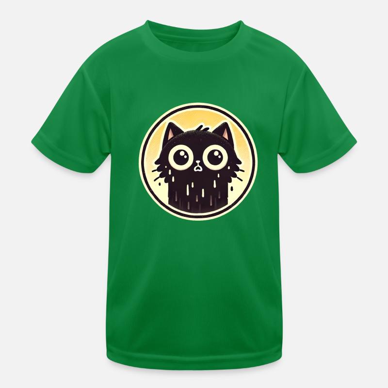 Conception de l’insigne du Calamity Cat Club T-shirt sport Enfant