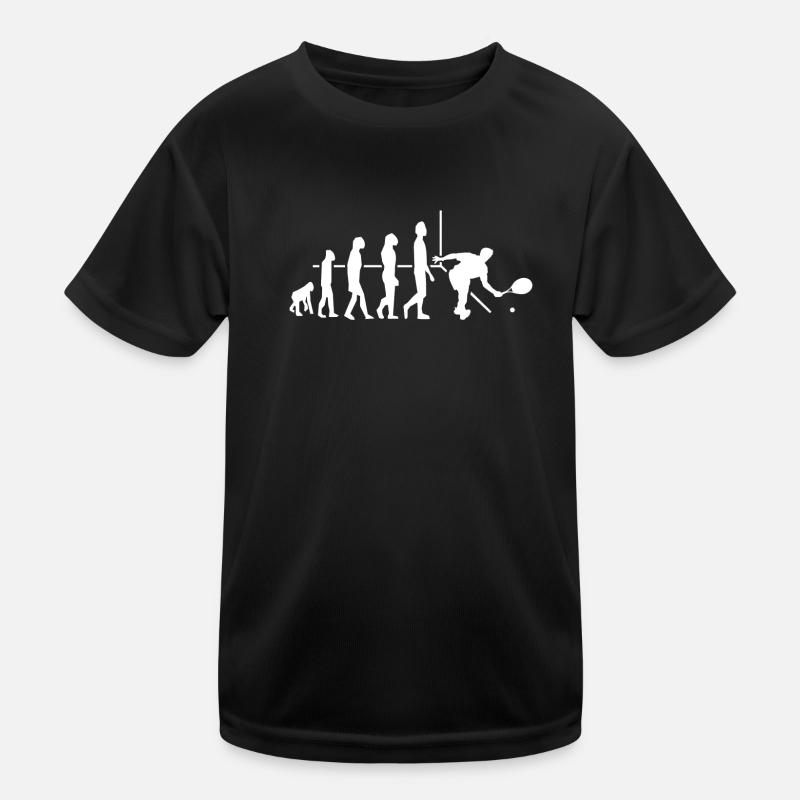 Squash Evolution Kinder Funktions-T-Shirt
