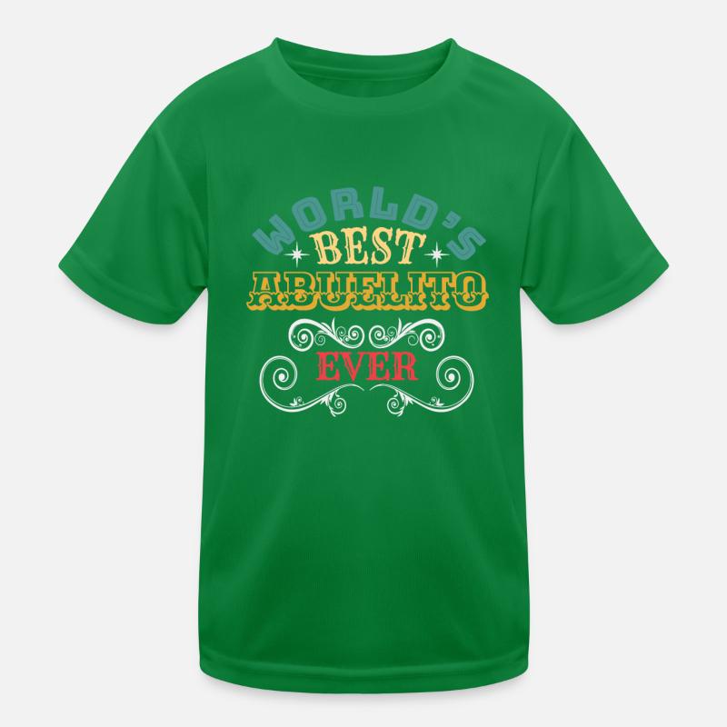 Worlds Best Abuelito Ever Kinder Funktions-T-Shirt