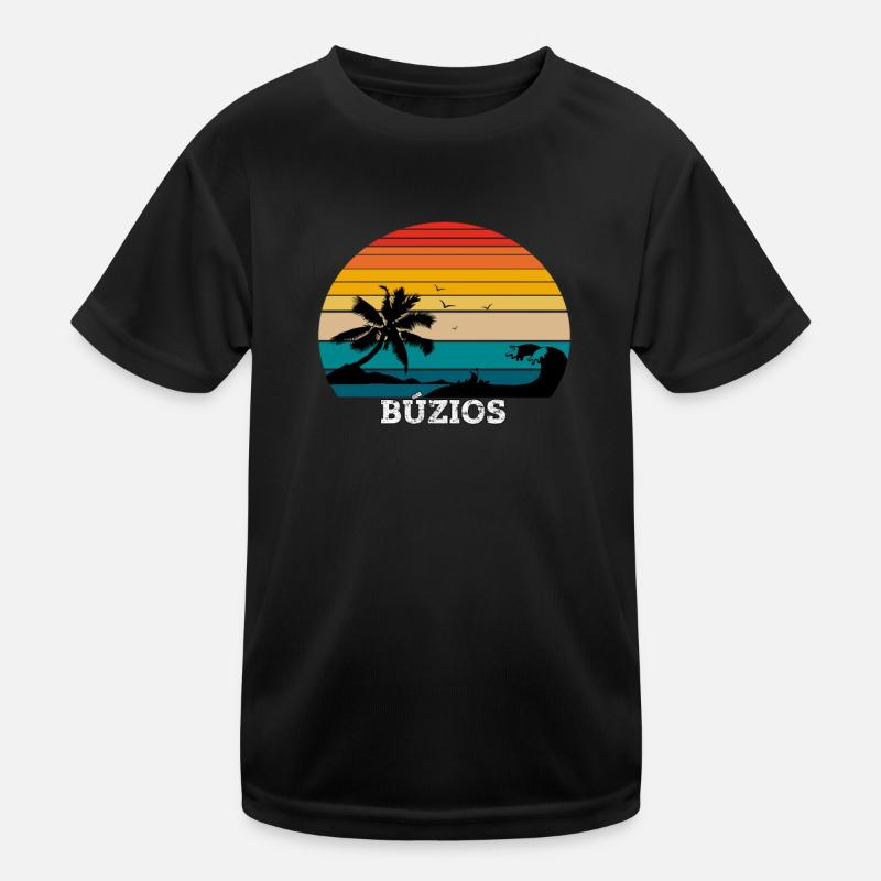 Buzios Rio de Janeiro Beach Kinder Funktions-T-Shirt