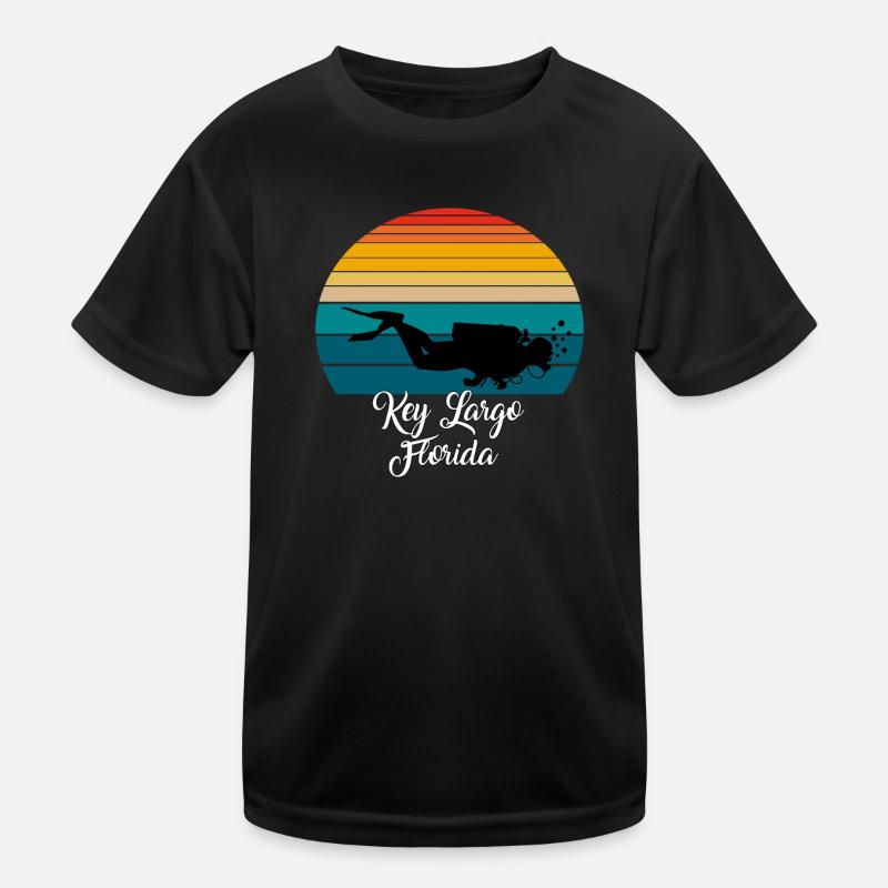 Key Largo Florida Diving Kinder Funktions-T-Shirt
