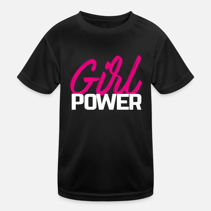 Girl power Kids Functional T-Shirt