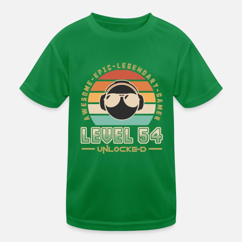 Level 54 T-shirt sport Enfant