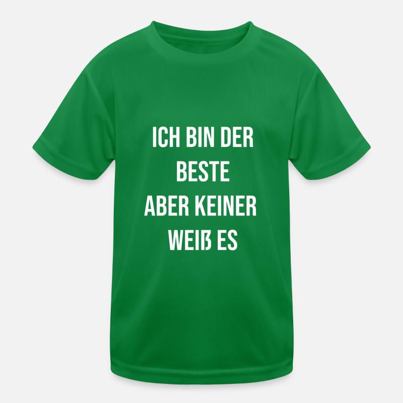 Ich bin der Beste Kinder Funktions-T-Shirt