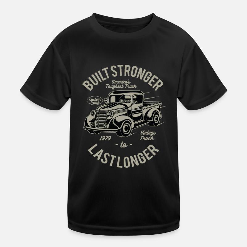 Built Stronger Kinder Funktions-T-Shirt