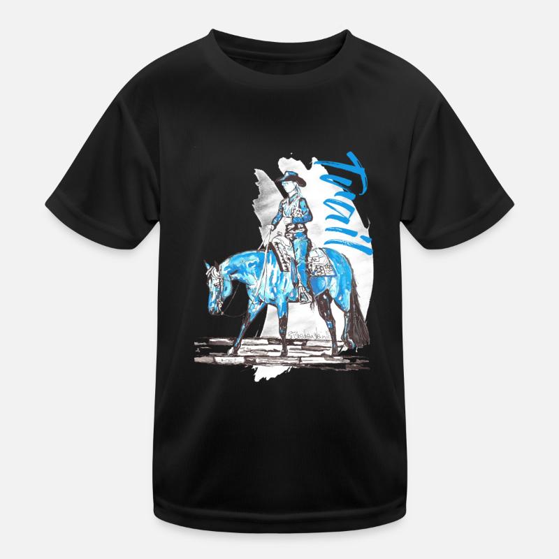 TRAIL Kinder Funktions-T-Shirt