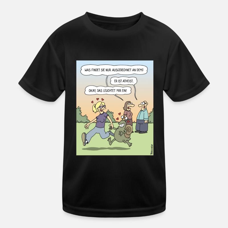 4253 WarumnichtmalmiteinemSchleimer? Kinder Funktions-T-Shirt