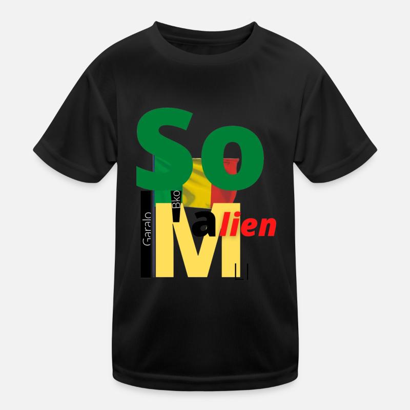 So malian=so malian Kids Functional T-Shirt