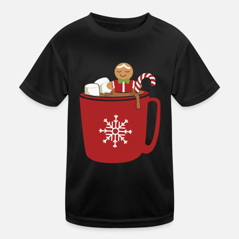 Cadeaux de Noël Noël T-shirt sport Enfant