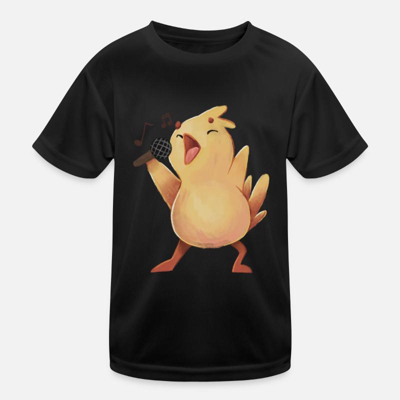 Singing Easter chicks Kids Functional T-Shirt